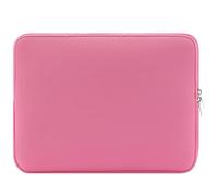 Custodia-borsa per laptop in neoprene con cerniera，20.5×15.5×1.5cm，Compatible with iPad mini 6/Nintendo Switch Lite/Galaxy Tab A7 Lite 7-9 inch Small Devices，Pink