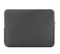 Custodia-borsa per laptop in neoprene con cerniera，26.8×20×1.5cm，Compatible with iPad 10th Gen/Surface Go 4/Galaxy Tab S9 FE 10-11 inch Small Devices，Grigio