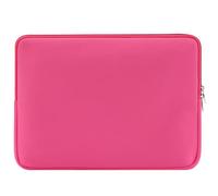 Custodia-borsa per laptop in neoprene con cerniera，32.5×24.5×1.5cm，Compatible with Surface Pro 10/MacBook 12/ThinkPad X1 Nano 12-13.3 inch Laptops & 2-in-1 Tablets，Rosa