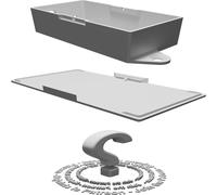 Custodia Box Controllo per Arduino Due con Supporto Connettore GX12