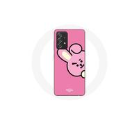 Custodia - BTS - Samsung Galaxy A33 5G - Silicone Morbido - Motivo Cooky - Colore Rosa