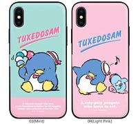 Custodia bumper porta scheda Tuxedosam per iPhone 16 15 Pro Pro Max Plus made...