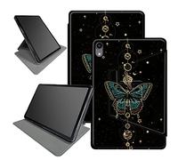 Custodia Butterfly Moon Space per Lenovo Tab P11 2020 (TB-J606F/J606X) e Tab P11 Plus 2021 (TB-J616F/J607F), supporto pieghevole girevole a 360 gradi, custodia con angoli di visualizzazione multipli