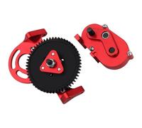 Custodia Cambio Overdrive Per SCX10 Per Capra Per TRX4 1/10 Parti | Custodia trasferimento motore anteriore overdrive LCG 30% parti auto RC Coppia elevata sostituzione Ricambio