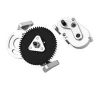 Custodia Cambio Overdrive Per SCX10 Per Capra Per TRX4 1/10 Parti | Custodia trasferimento motore anteriore overdrive LCG 30% parti auto RC Coppia elevata sostituzione Parti