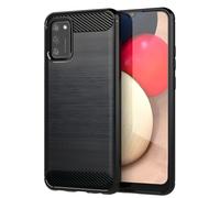 Custodia Carbon Shield TPU per Samsung Galaxy A02s - Juoda KP10709