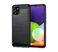 Custodia Carbon Shield TPU per Samsung Galaxy A03s - Juoda KP22051