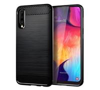 Custodia Carbon Shield TPU per Samsung Galaxy M30 - Juoda