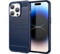 Custodia Carbon Shield TPU per Samsung Galaxy S25 Plus - Mėlyna