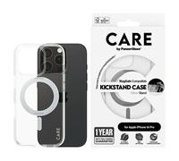 Custodia CARE by PanzerGlass con supporto integrato per iPhone 16 Pro 6.3" argen