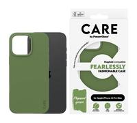 Custodia CARE by PanzerGlass Fashion per iPhone 16 Pro Max 6.9" verde/verde con