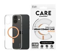 PanzerGlass CARE by PG Peachy MagSafe iPhone16 6.7 custodia per cellulare Cover Trasparente NEW