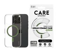 Custodia CARE by PanzerGlass Flagship per iPhone 16 Pro 6.3" verde/verde con Mag