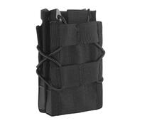 Custodia Caricatore Tattica, Open Top Doppio Magazine Pouch Molle in 1000D Nylon con Cinghie Elastiche per M4 M14 M16 G36 AR15