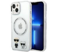 Custodia Case iPhone 14 Karl Lagerfeld MagSafe Gatto Trasparente