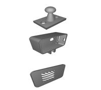 Custodia Case per Modulo ESP32-CAM Supporto Montaggio Profilo Alluminio 2020