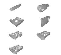 Custodia Case per Raspberry Pi 3 B+ con Supporto Camera Design Voronoi Kit