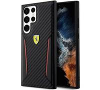 Custodia Case Samsung Galaxy S23 Ultra Ferrari Carbonio Nero