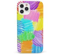 Custodia Casely per iPhone 12 Pro Max | Scribble Me That | Penna arcobaleno Crayola