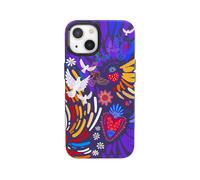 Custodia Casely per iPhone 14 Plus | Viva la vita | Frida Kahlo Collage Floreale