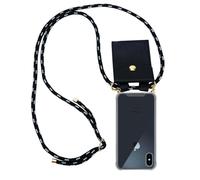 Custodia Catena per Apple iPhone XS MAX Cover Collana Protettivo Silicone Corda