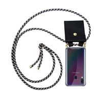 Custodia Catena per Samsung Galaxy A40 Cover Collana Protettivo Silicone Corda