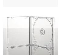 CUSTODIA CD JEWEL CASE 10,4MM TRASPARENTE 25PZ