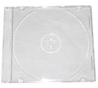 Custodia CD Trasparente Vision Media 127cm Sottile - Dorsale 5,2mm - 50 Pezzi