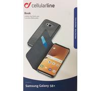 CUSTODIA CELLULAR LINE BOOKNERA SAMSUNG GALAXY S8+ EFFETTO PELLE