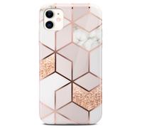 Custodia cellulare per Apple iPhone 12 mini case effetto marmo cover slim...