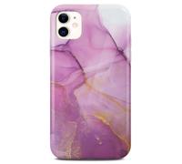 Custodia cellulare per Apple iPhone 12 mini case effetto marmo cover slim sil...