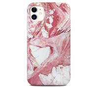 Custodia cellulare per Apple iPhone 12 mini case effetto marmo cover slim sil...