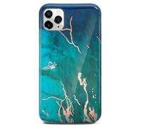 Custodia Cellulare per Apple iPhone 12 Pro Max Case Effetto Marmo Cover Custo...