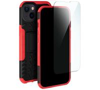Custodia Cellulare per Apple iPhone 13 Panzer Case Cover TPU Bumper con Vetro...