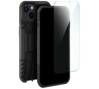Custodia Cellulare per Apple iPhone 14 Panzer Case Cover TPU Bumper con Vetro...