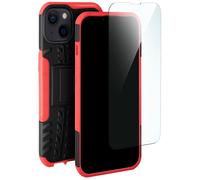 Custodia Cellulare per Apple iPhone 14 Panzer Case Cover TPU Bumper con Vetro...
