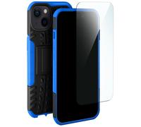 Custodia Cellulare per Apple iPhone 15 Panzer Case Cover TPU Bumper con Vetro...