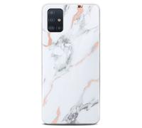 Custodia Cellulare per Samsung Galaxy A51 Case Effetto Marmo Cover Slim Custo...