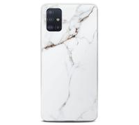 Custodia Cellulare per Samsung Galaxy A51 Case Effetto Marmo Cover Slim Custo...