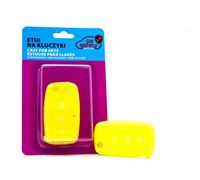 Custodia chiave auto cover in silicone custodia gialla per VW SEAT SKODA
