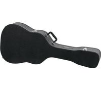 ROCKTILE Custodia 4/4 per Chitarra Western 12 Corde (gigbag imbottito, tasca interna integrata, chiudibile a chiave) Nero