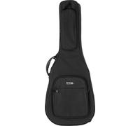 Custodia Chitarra Acustica Semirigida Imbottita con Zaino Borsa Leggero Nero