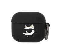 Custodia Choupette Head 3D in silicone Karl Lagerfeld, nera - AirPods 3
