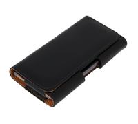 Custodia Cintura Nera Interno Marrone - Taglia XL