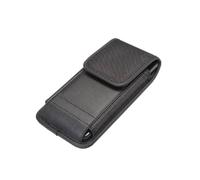 Custodia Cintura per Honor X6 (2022) con Porta Carte in Pelle e Nylon Verticale