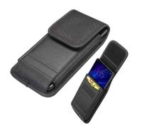 Custodia Cintura per IMO Q4 PRO (2020) con Porta Carte in Pelle e Nylon Verti...