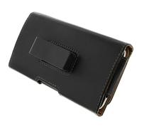 Custodia Cintura Rotante 360° Smartphone: Lunghezza Tra 131 MM E 140 MM - Nero