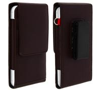 Custodia Cintura Smartphone 4,7 pollici Portaschede Attacco Clip marrone