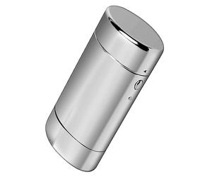 Custodia classica vintage, design ovale per una facile presa a mano, capacità 20 100 mm, scatola per monete e pillole (argento)