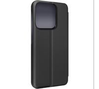 Custodia Clear View per Xiaomi Redmi 12C Funzione Supporto Video Nera